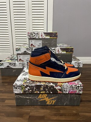 air jordan 1 with lightning bolt