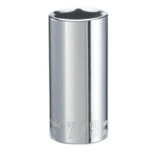 Craftsman 7/8 in. X 3/8 in. drive SAE 6 Point Deep Socket
