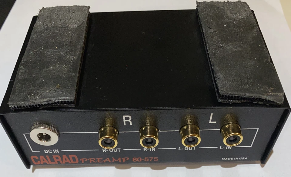 Cal Rad 80-575 2 Channel Professional Stero Lone Microphone Pre-Amplifier - Image 2 of 3