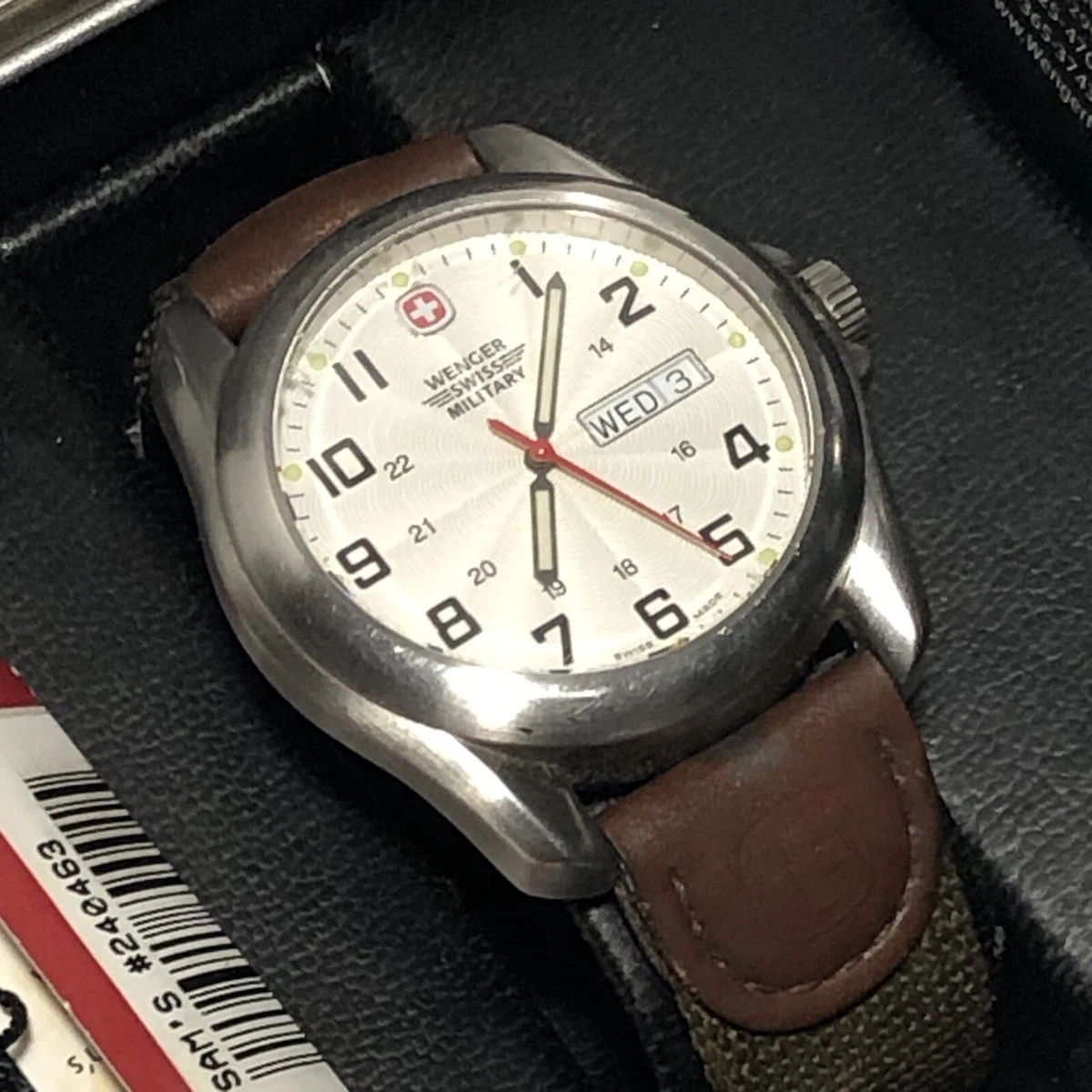 Wenger Swiss Military 7900X Stainless Steel Water Resistant Watch