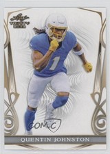 2023 Leaf Trinity Mega Box Quentin Johnston #87 0g45
