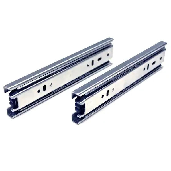 8 In. Side Mount Full Extension Ball Bearing Drawer Slide wi
