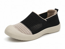 Women  s Breathable Slip On Walking Sneakers Lightweight Casual Comfort Shoes