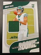 2024 Panini Absolute #ARM-JTS Jordan Travis Absolute Rookie Materials Jets