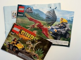 Jurassic World Dino Lego Sets with Minifigs 10756 75926 5882 - retired 100% comp