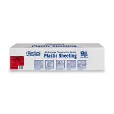 Film-Gard 6 mil Black Polyethylene Plastic Sheeting 10'x100