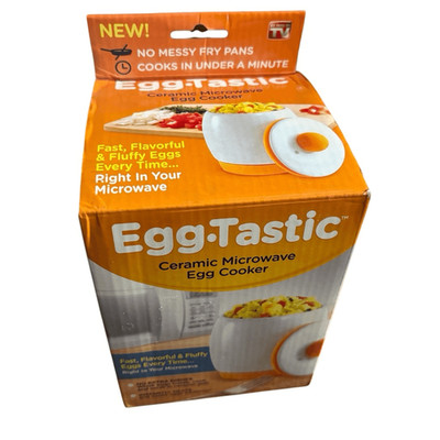 Egg Tastic Ceramic Microwave Egg Cooker *New*