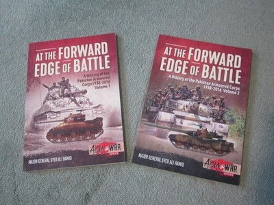 Helion At The Forward Edge of Battle Vol 1 & 2 History of Pakistan Armoured Corp