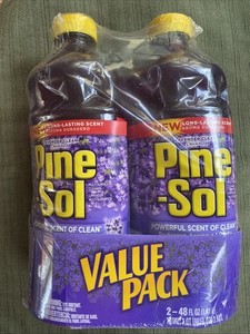 2 Pine-Sol Multiple Surface Cleaner Long Lasting Lavender Scent - 48 Oz.