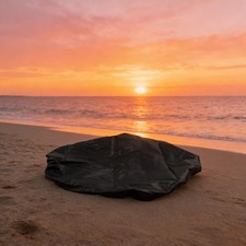 Muta fasciatoio borsa borsa intimo impermeabile nero da portare a spalla