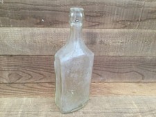 Vintage 10.5” Tall Poison Bottle Not To Be Taken Wired Blob Top