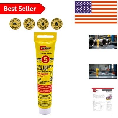 No. 5 Pipe Thread Sealant - Water Resistant, No Metals, Easy Application