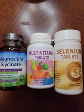 MULTIVITAMIN  Selenium  Magnesium  3pack VitAM&MINERALFor Adult Senior UK base 
