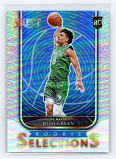 2020-21 Panini Select #14 Josh Green Rookie Selections Silver RC Mavericks