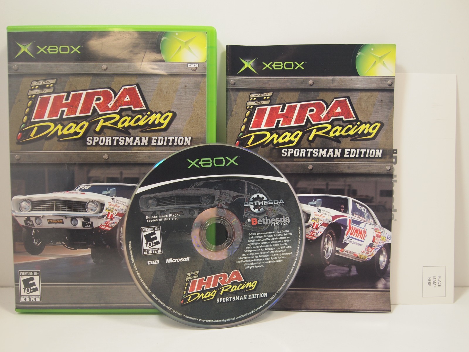 IHRA Drag Racing Sportsman Edition (Microsoft Xbox) Completo en Caja CIB