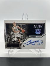 Shawn Bradley 2019-20 Panini NOIR Basketball Freeze Frame Signature #FF-SBR /99