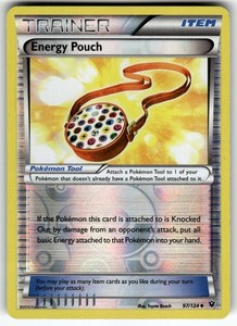 Energy Pouch 97/124 XY Fates Collide Reverse Holo Uncommon Trainer
