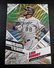 2021 Topps Stadium Club Chrome Luis Robert SP BEAM TEAM WAVE REFRACTOR 🌠