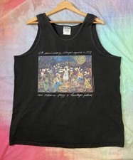 Vintage 1998 90s New Orleans Jazz Fest Tank Top Congo Square Size XL Festival
