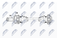 Antriebswelle NTY NPW-BM-107 FüR X3 BMW E83 Xdrive