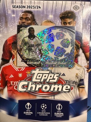    Samuel Eto'o ~ Starball Debut ~ Topps Chrome 2023/24   