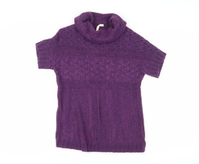 Lila Pullover Pulli Damen UK Größe 14 Little Stuff