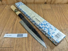 Japanese Chef's Kitchen Knife DEBA Vintage hocho OLD BLACK Japan 162/305mm LL141