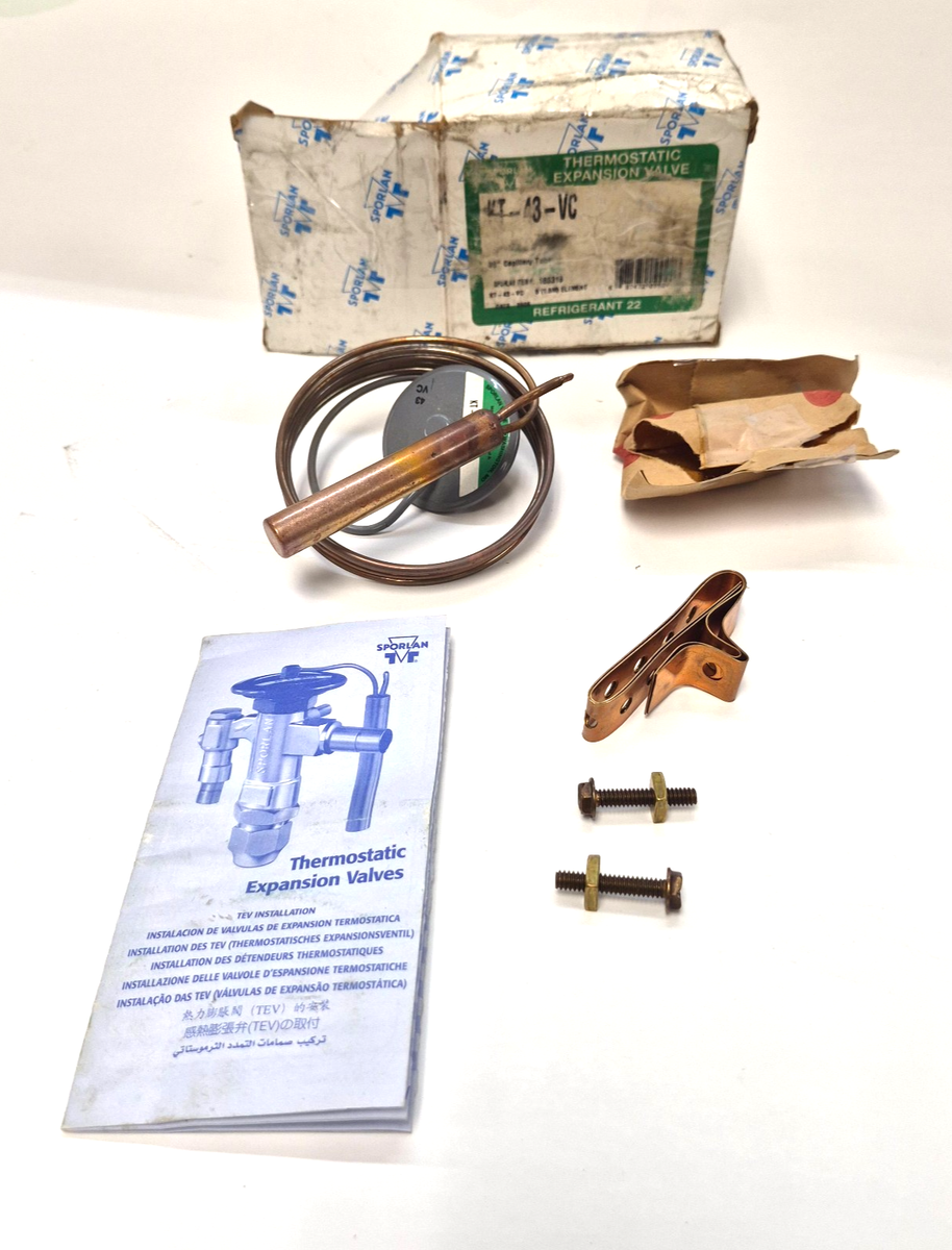SPORLAN THERMAL EXPANSION VALVE KT-43-VC | eBay