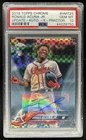 2018 Topps Chrome Update Ronald Acuna Jr. Auto RC X Fractor #/125 Braves PSA 10