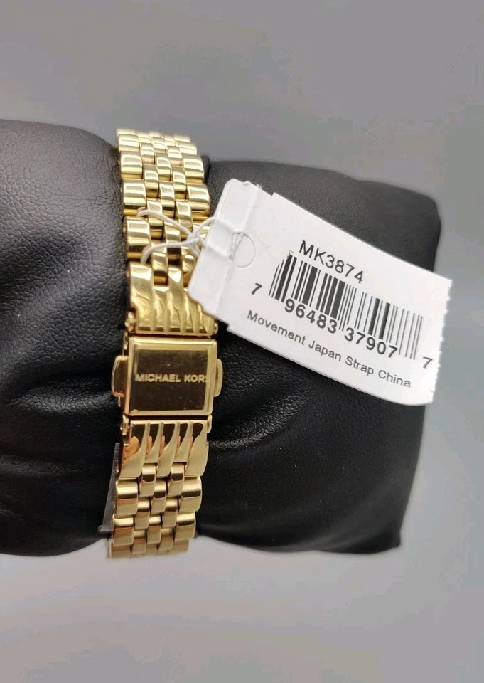 Michael Kors Gold Tone Watch – MK3874 FOR PARTS / REPAIR  - Image 3 of 4