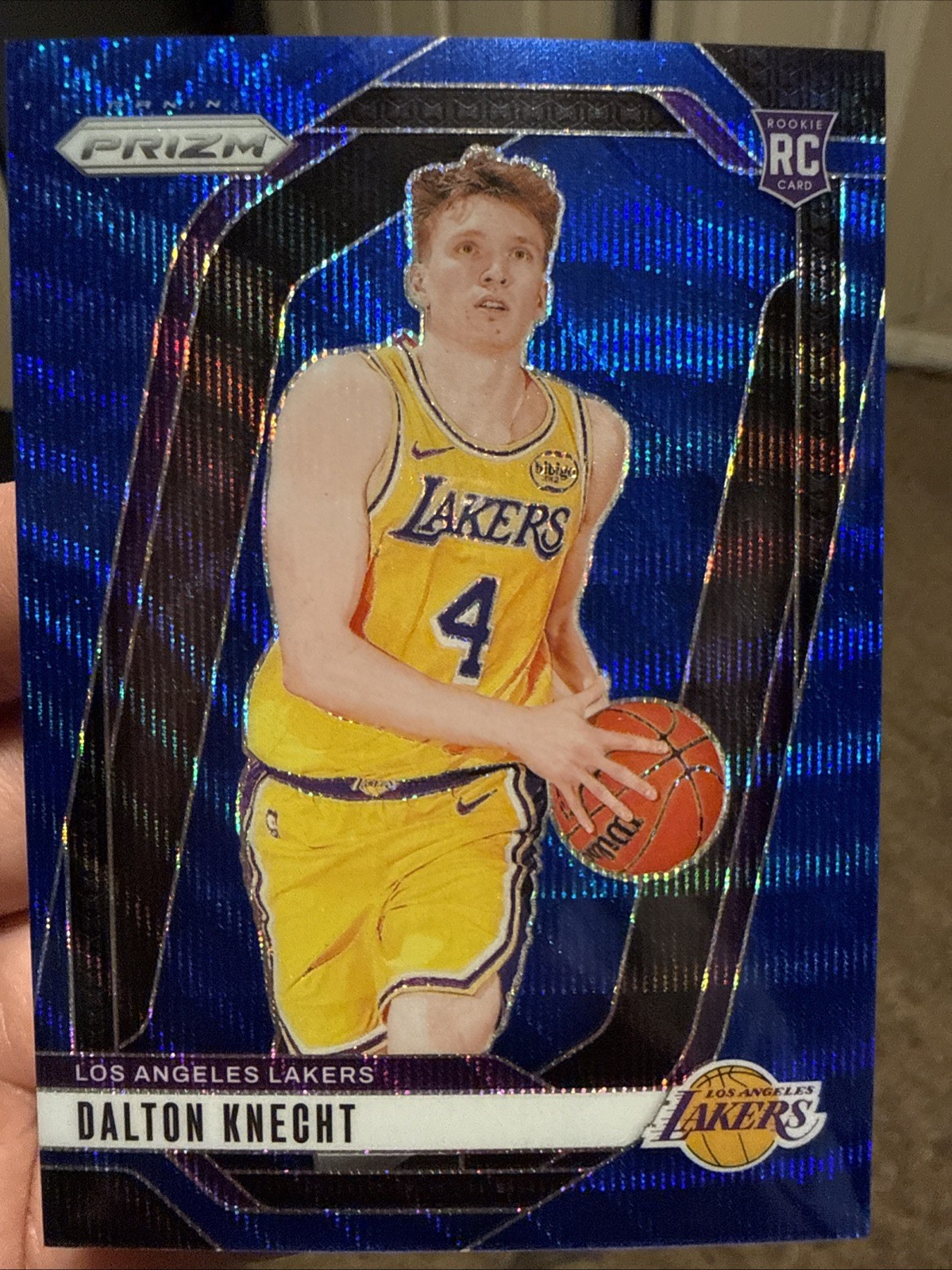2024-25 Panini Prizm - Dalton Knecht #238 Blue Wave Prizm /125 (RC)