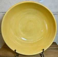 Tabletops Unlimited Espana Butter Yellow Large Serving Vegetable Bowl 11