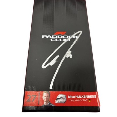 2026上海インターナショナルサーキットGift Pack Redemption F1 Japan GP 2026 Paddock Club Pass Set Nico Hulkenberg Signed