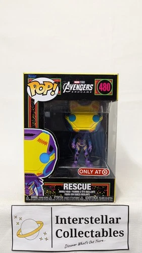 Funko Pop! Avengers Endgame: Rescue (Blacklight) #480 Target Exclusive
