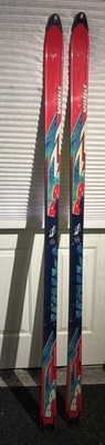 Vintage Volkl P9 SL 190 cm Slalom Skis Red & Green