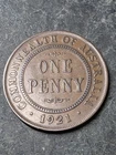 1921 Australia Penny — photo from another recent sale