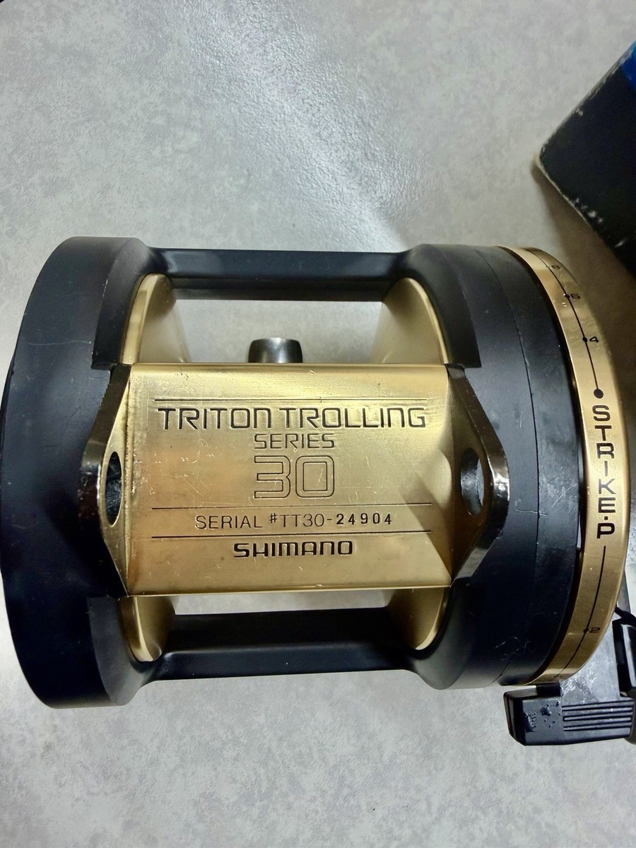 SHIMANO TRITON 30 Trolling Series Big Game Lever Drag Reel Box