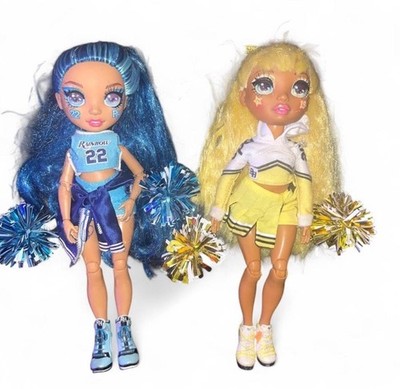 2 Rainbow High Cheerleader Squad Collection ( Skylar Bradshaw&Sunny Madison)