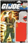 GI Joe Tiger Force Flint *FULL UNCUT CARD BACK* 1988 v2  Vintage