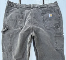 CARHARTT 103334 DFE - Men's Relaxed DuckDouble Knee Canvas Carpenter Pants 42x32