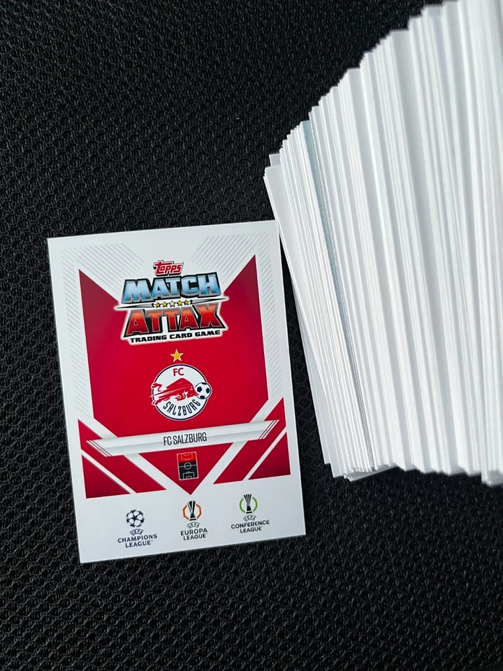 LOT 174 DIFFERENTS CARDS DONT SPECIALES TOPPS MATCH ATTAX 2024/25 SANS DOUBLE - Photo 2/2