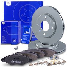 ATE BREMSSCHEIBEN Ø247 +BREMSBELÄGE VORNE FÜR PEUGEOT 206 206+ 1.1 1.4 1.6 1.9