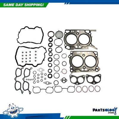 DNJ HGS4348 Cylinder Head Set For 11-19 Subaru 2.5L DOHC