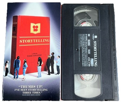 STORYTELLING VHS - Cult Dark Comedy TODD SOLONDZ John Goodman Selma Blair RARE!