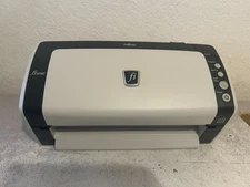 Fujitsu fi-6140Z ADF Duplex Scanner Damaged Limited Testing As Is **Read**