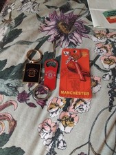 2 Manutd Keyrings And 1 Bottle Opener Keyring All New