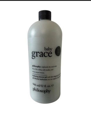 Philosophy BABY GRACE 3-in-1 Shampoo, Bath & Shower Gel 32 oz NO PUMP