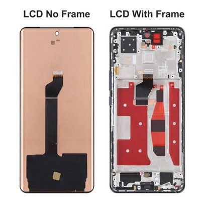 For Huawei Honor 60 Pro OLED Display Touch Screen Assembly w/ Frame Repair Parts