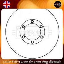 BRAKE FOR ISUZU D-MAX KB RODEO DISCX2 BORG & BECK FRONT