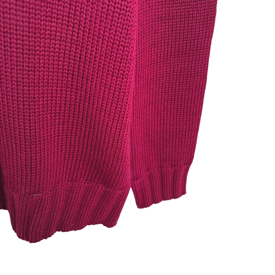 Suéter Jersey Woolovers Cuello Chal Para Hombres XL Lana Borgoña Nuevo con Etiquetas FS-1401 Foto 4 de 4